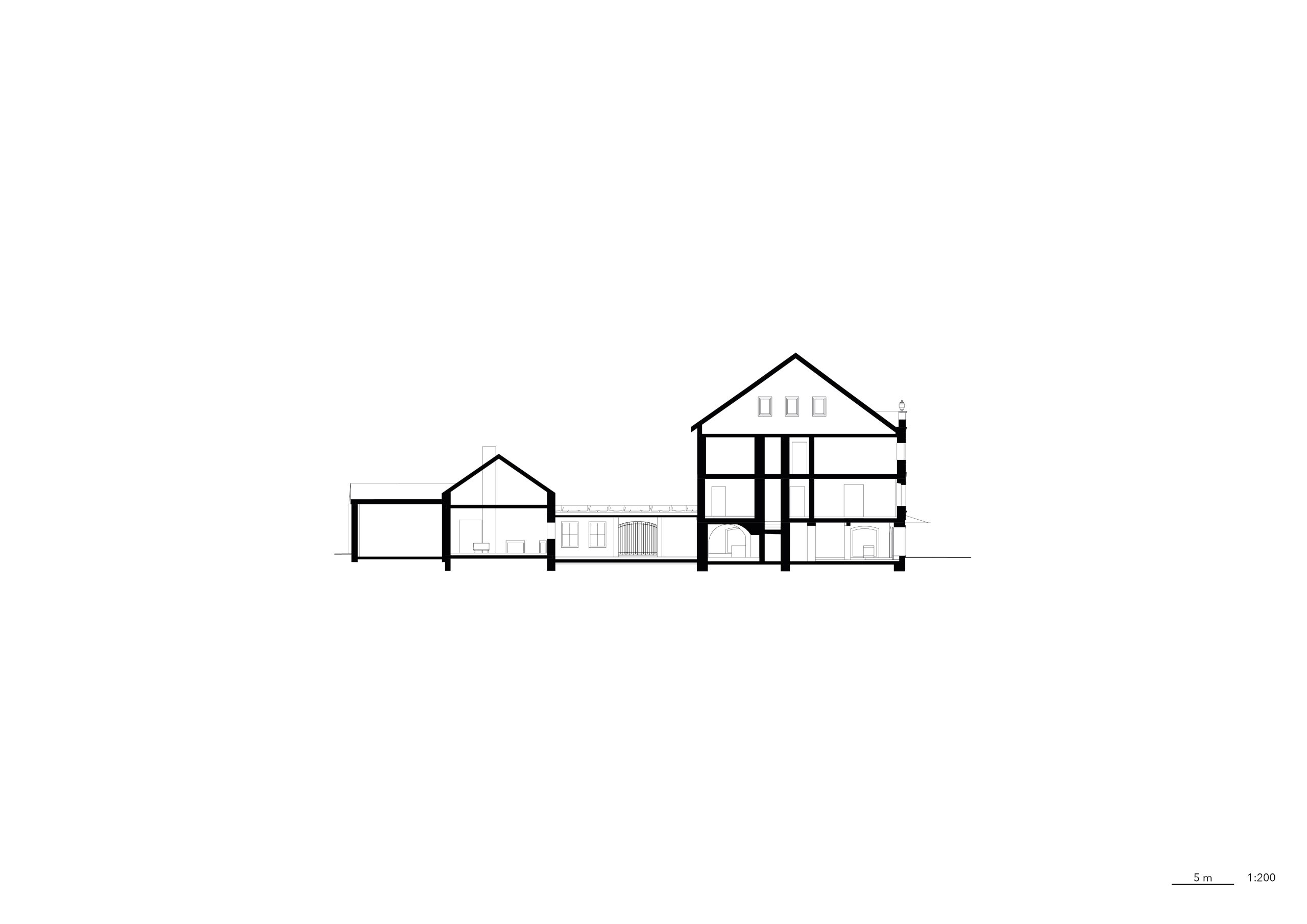 Graben 22 in Innsbruck (Schnitt) – Architektur & Baumanagement | Büro Schmücking